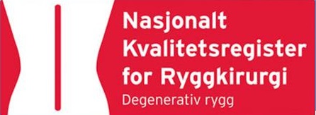 Logo til Nasjonalt Kvalitetsregister for Ryggkirurgi: Degenerativ rygg