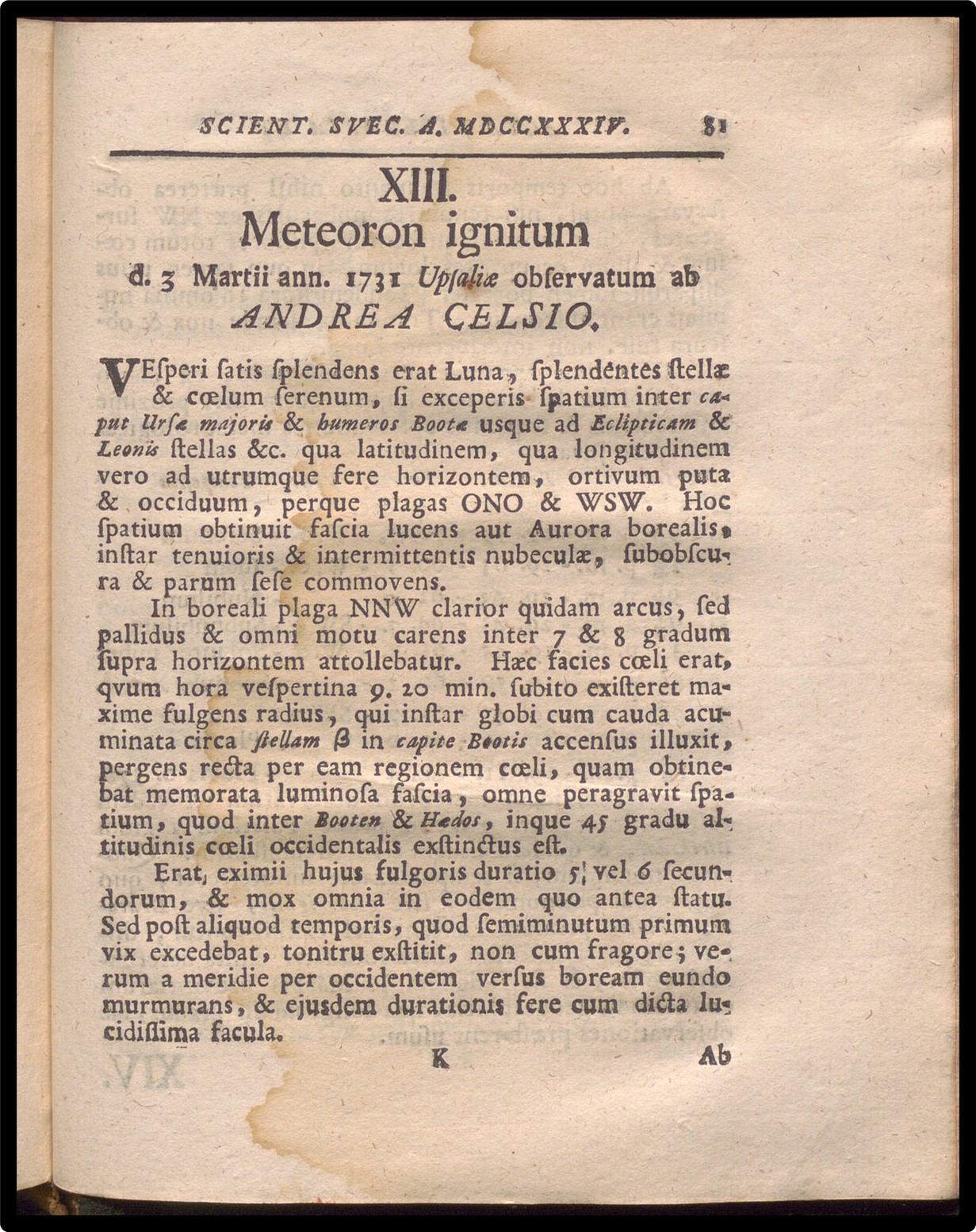 Sample image from the Acta Literaria et Scientiarum Sveciae.