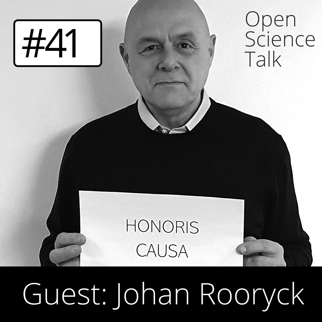Portrait of Johan Rooryck.