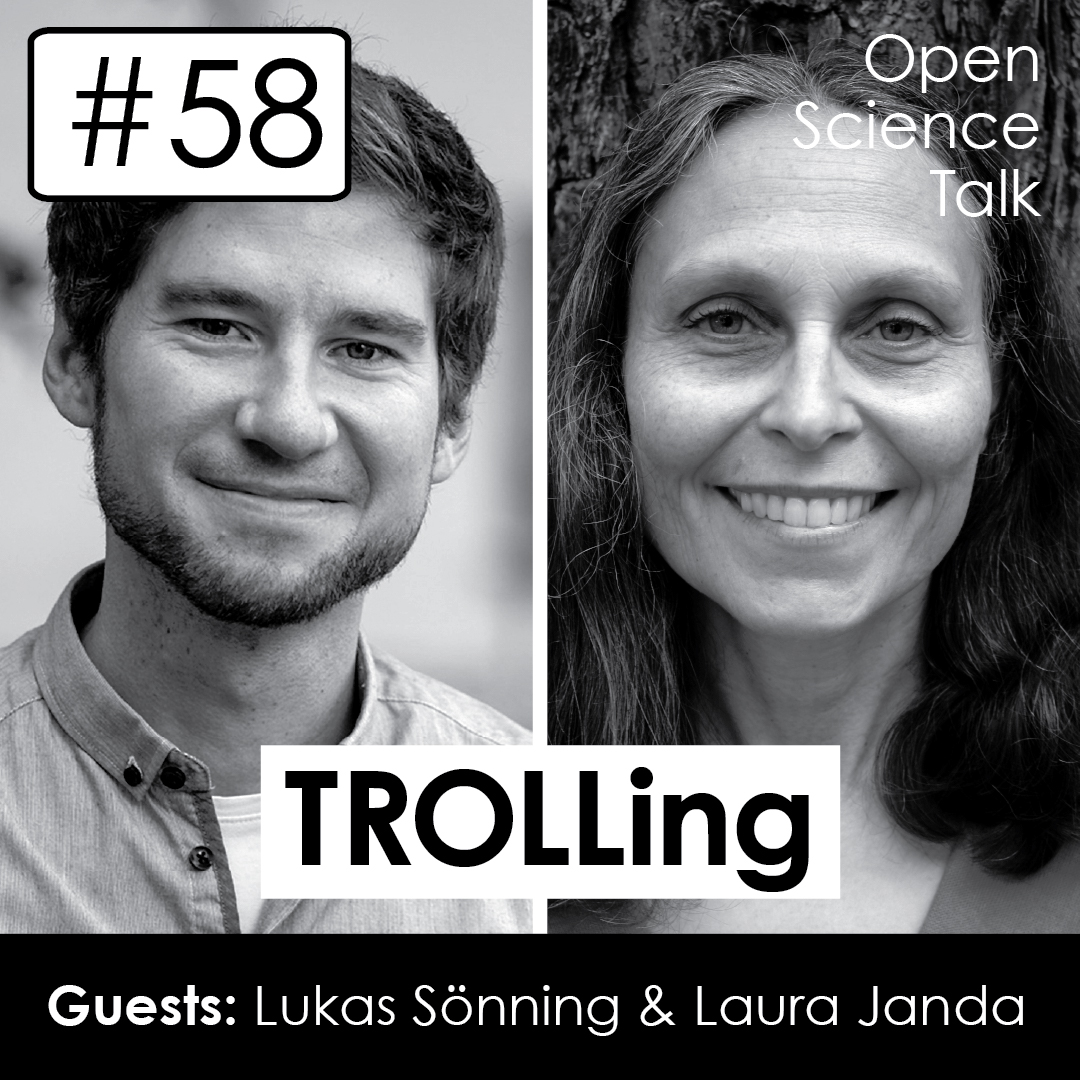 Portraits of Lukas Sönning and Laura A. Janda.