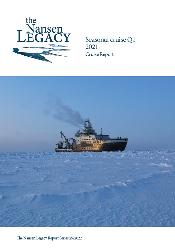 RV Kronprins Haakon in the sea ice