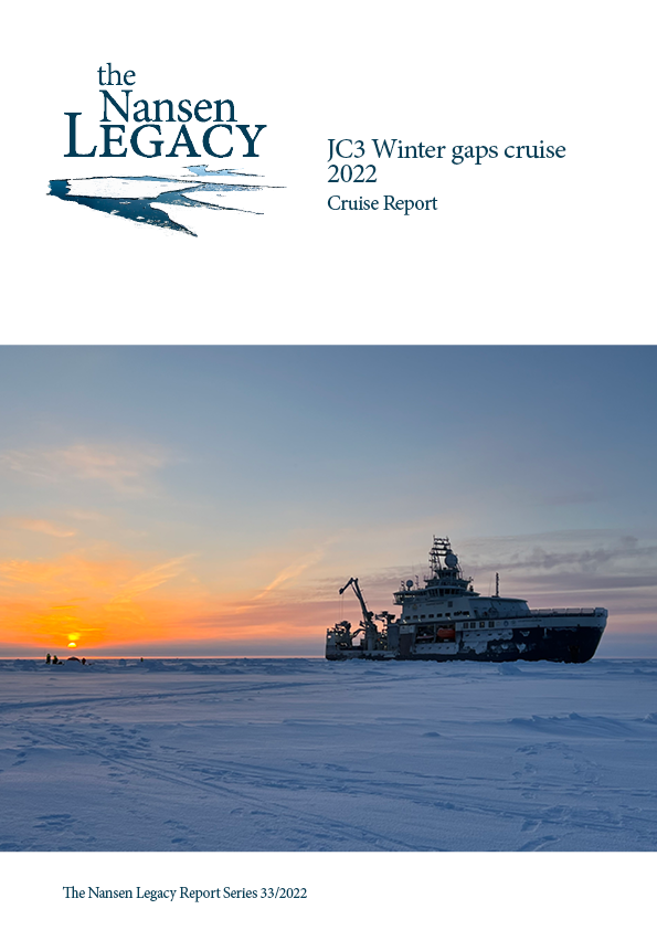 RV Kronprins Haakon in February sea ice