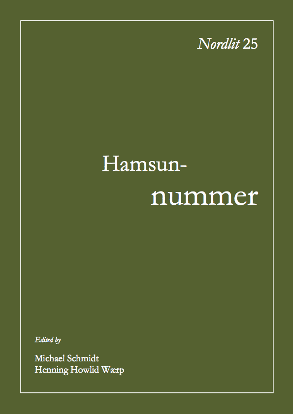 Knut Hamsun av Olav Gulbransson 1897